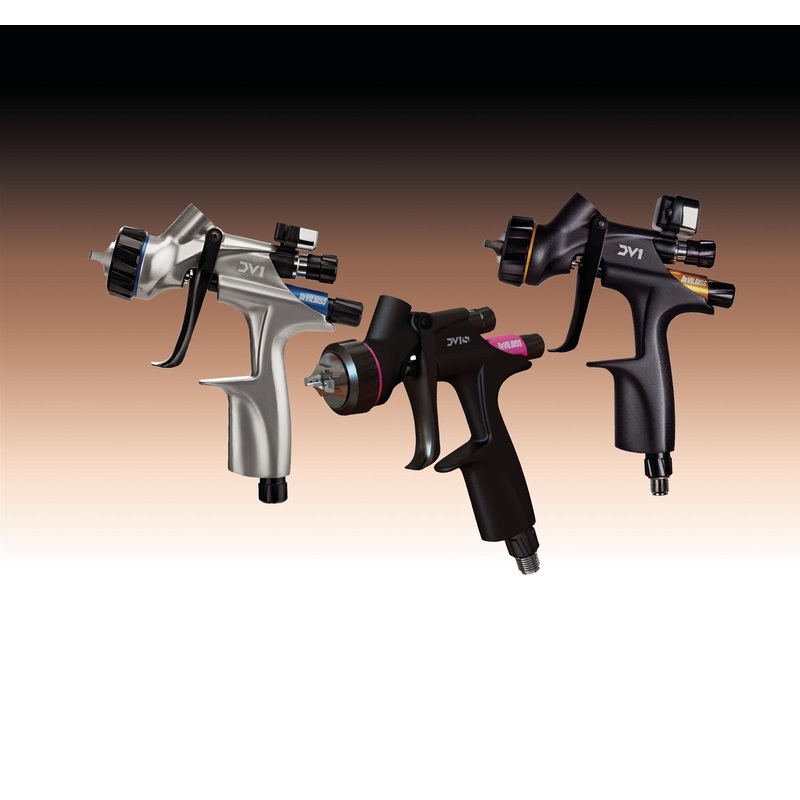 Devilbiss 704702 DV1 3 Spray Gun Bundle with GPG Primer Gun