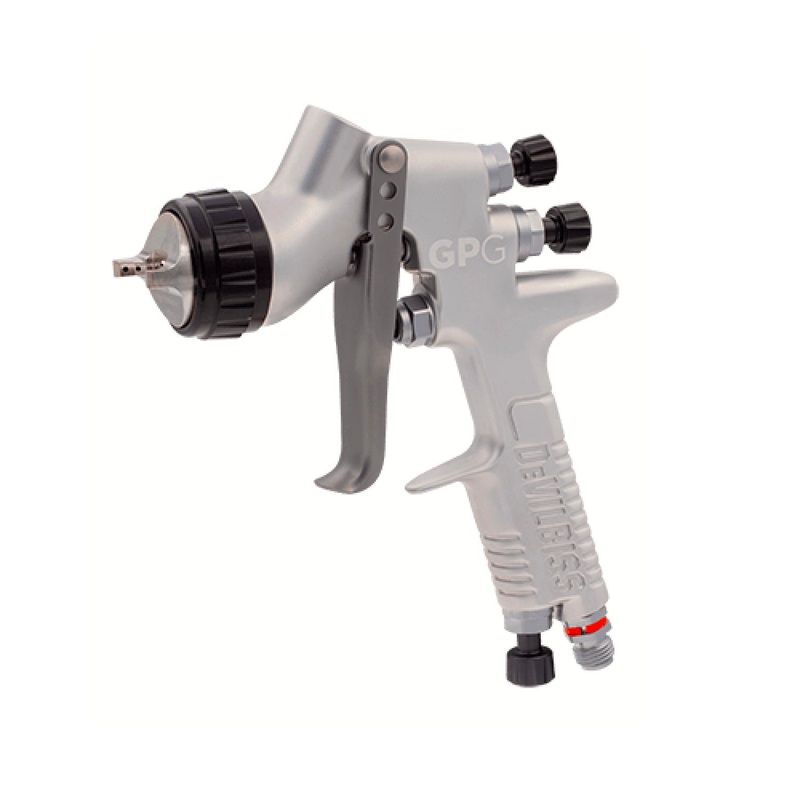 Devilbiss 905019 GPG Gravity 1.3 & 1.4 High Efficiency Spray Gun with HAV555 Regulator