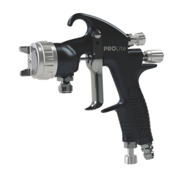 Devilbiss 905131 Prolite Pressure Feed HVLP HE Spray Gun TE40 HV40 Caps