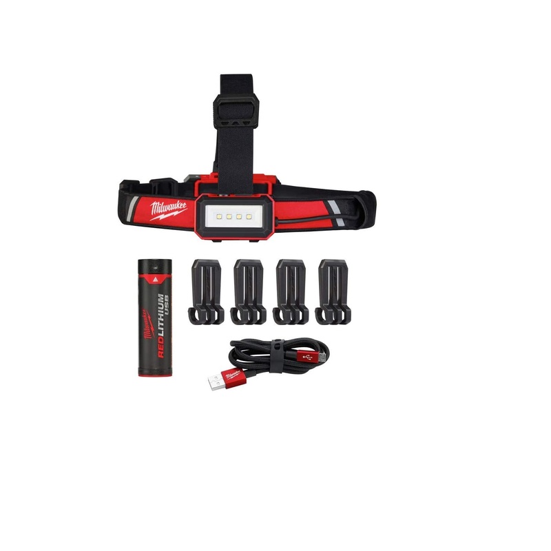Milwaukee 2115-21 USB Rechargeable Low-Profile Headlamp