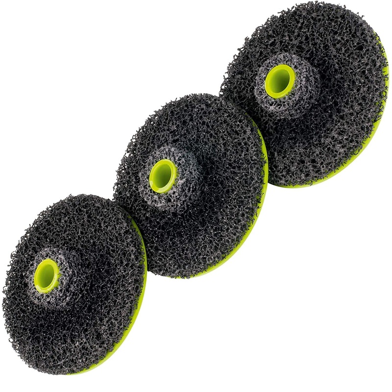 Mueller-Kueps 433508 3-piece Replacement Discs for the 433 507 Inner Rim Cleaner