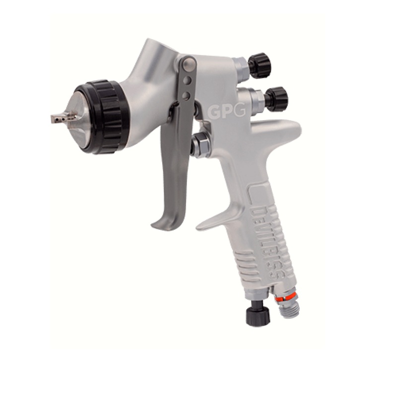 Devilbiss 905026 GPG Gravity HVLP PR Cap HE Spray Gun Kit with 900ML Cup