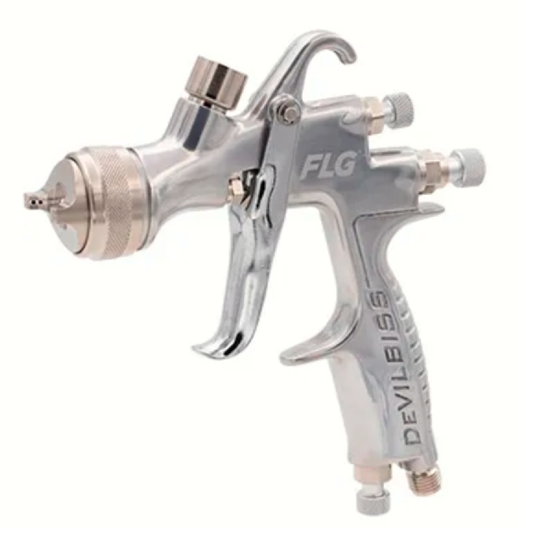 Devilbiss 905165 FLG Gravity HVLP 1.8 2.0 Nozzle Spray Gun with 560ml Acetal Cup
