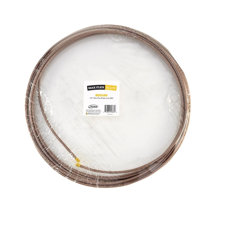 S.U.R.&R. BCC450 1/4" Max Flex Brake Line Tubing (50')