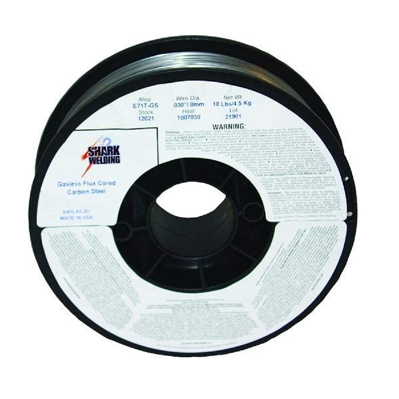 Shark Industries 12021 .030 - 10 Lb. Spool Flux Core Mig Wire E71T- GS