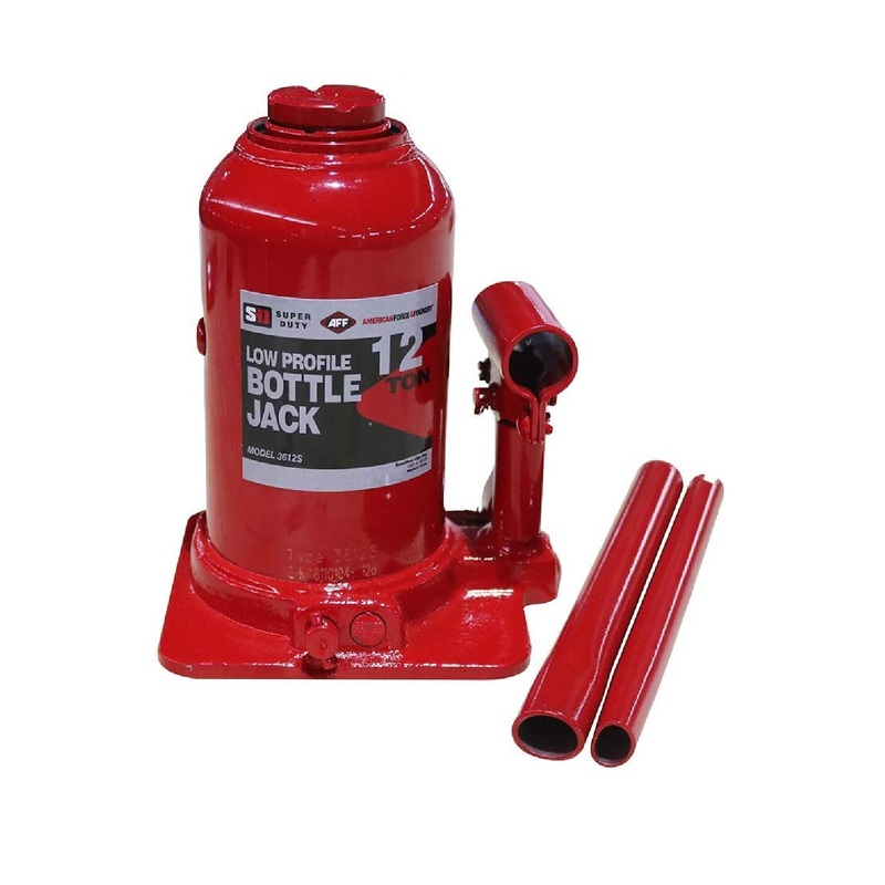 American Forge & Foundry 3612 12-Ton Super Duty Welded Bottle Jack
