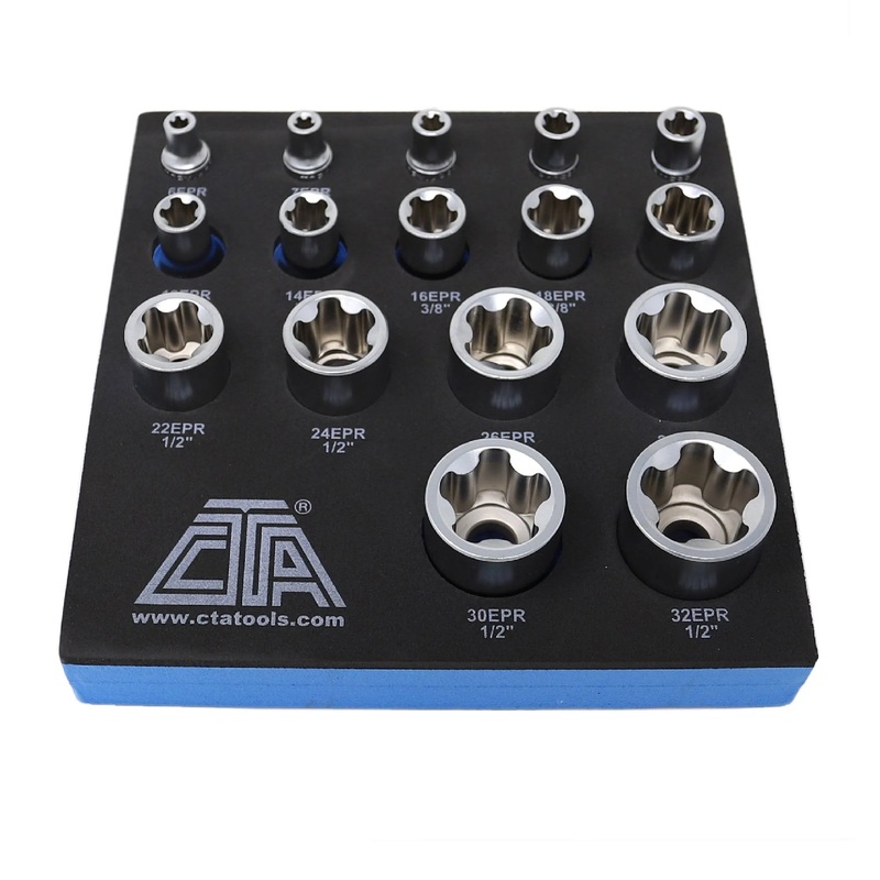 CTA 1220 16-Piece EPR Torx Socket Set