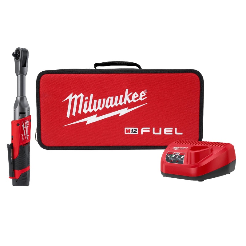 Milwaukee 2560-21 M12 Fuel 3/8" Extended Reach Ratchet Kit