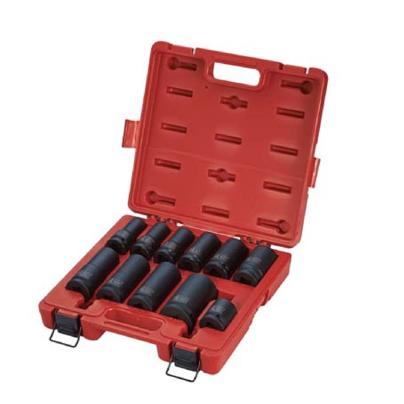 Sunex 4632 3/4" Drive 11-Piece Wheel Service Impact Socket Set