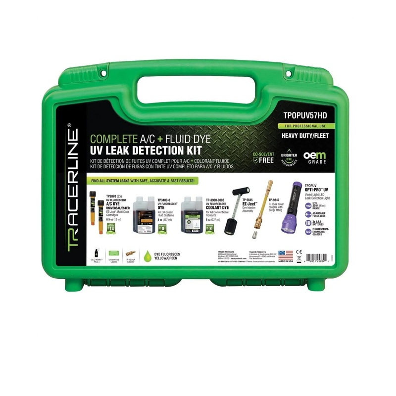 Tracerline TPOPUV57HD Heavy Duty Opti-Pro UV Leak Detection Kit