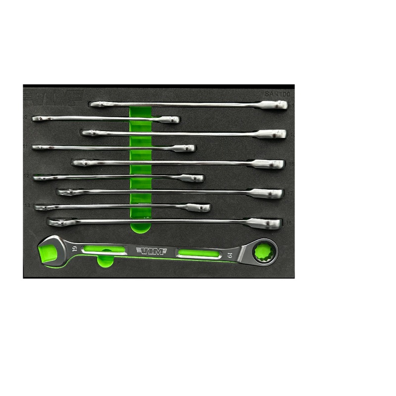 Vim Tools SAR100 Slim Angled Ratcheting Wrenches