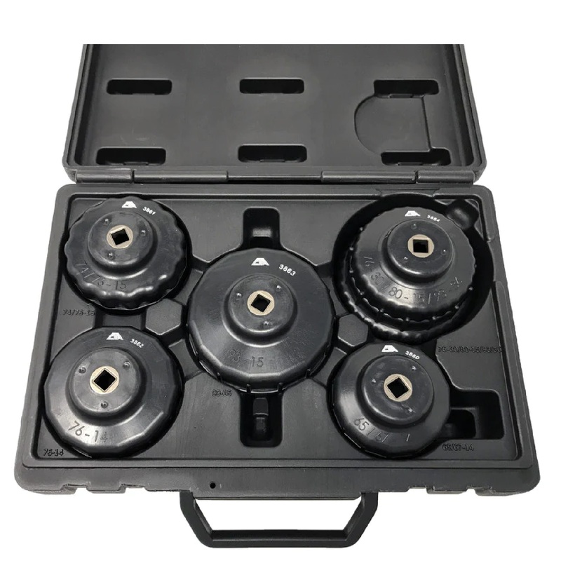 CTA 3865 5-Piece Oil Filter Wrench Kit
