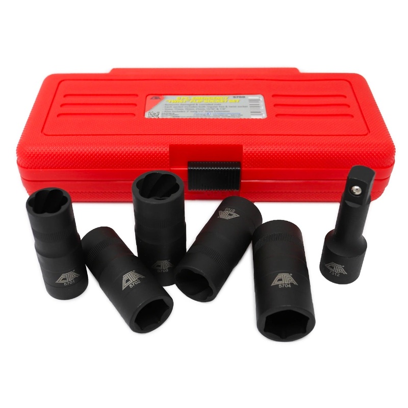 CTA 5700 6-Piece Emergency Twist Flip Socket Set