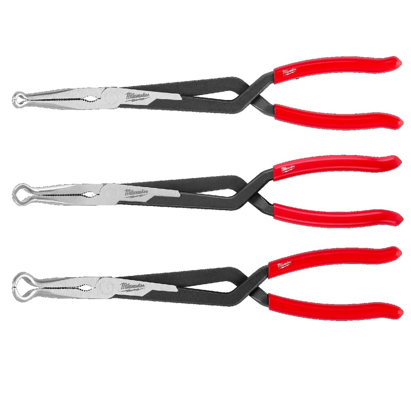 Milwaukee 48-22-6563 Long Reach Hose Grip Pliers 3-Piece Set