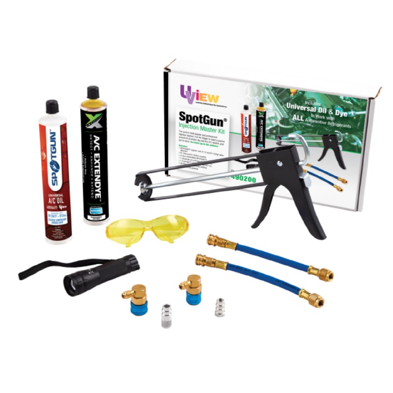 UView CPS 490200 Spotgun R134/R1234yf Oil/Dye Master Kit