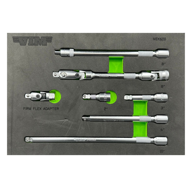 Vim Tools MEK600 7-Piece 3/8" Drive Master Extension Set