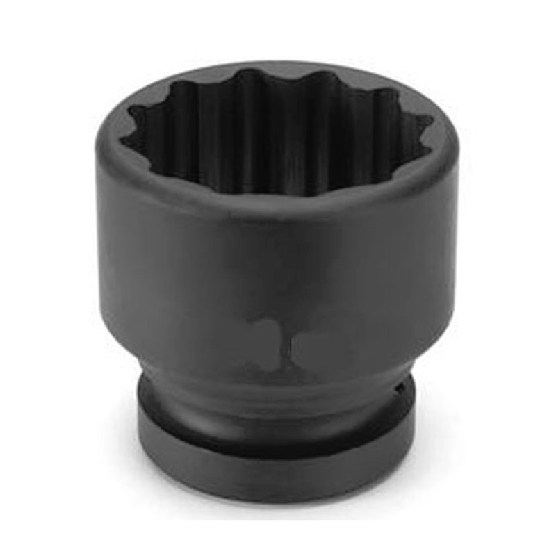 Grey Pneumatic 4176M 1" Drive x 76mm Standard 12 Point Impact Socket