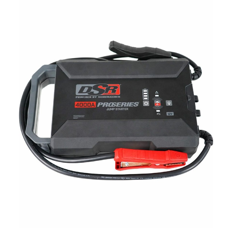 Schumacher DSR164 4000 Peak Amp Pro Series Lithium Jump Starter