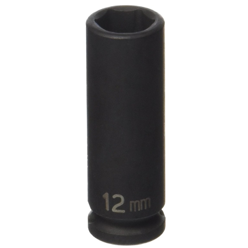 Grey Pneumatic 1012MDG 3/8" Drive x 12mm Magnetic Deep Socket