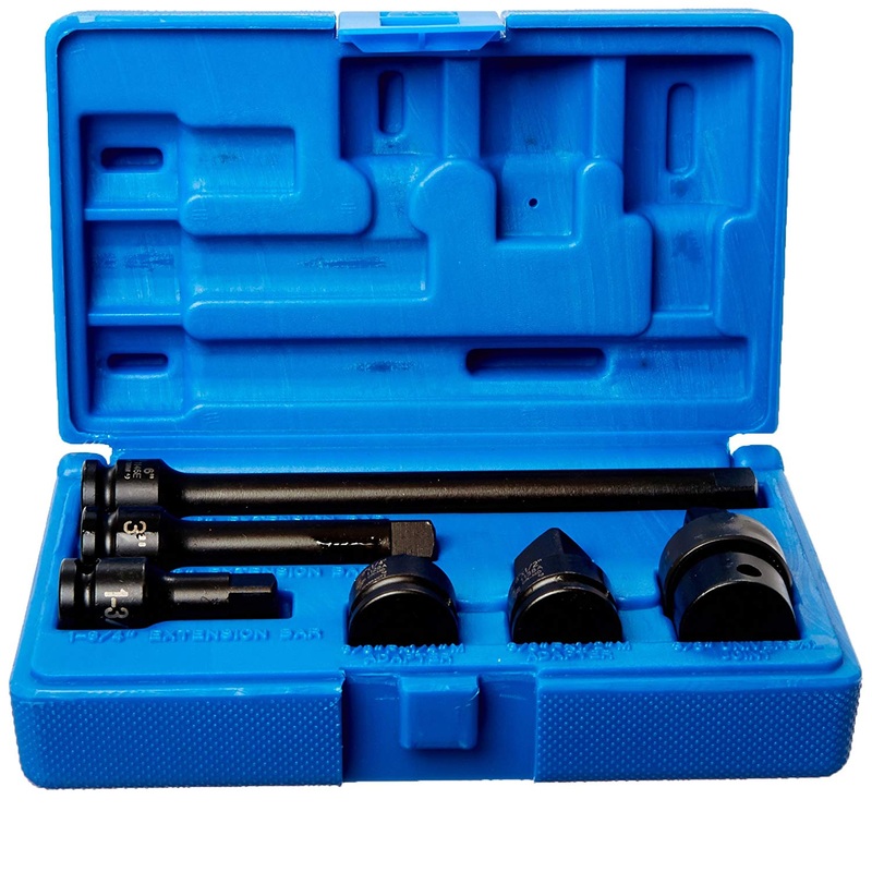 Grey Pneumatic 1100 3/8" Drive 6-Piece Adapter Extension Set