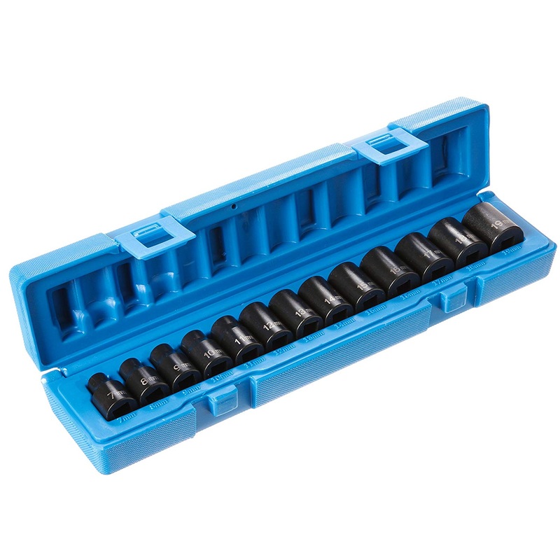 Grey Pneumatic 1203M 3/8" Drive 13 Piece 12 Point Standard Length Metric Set