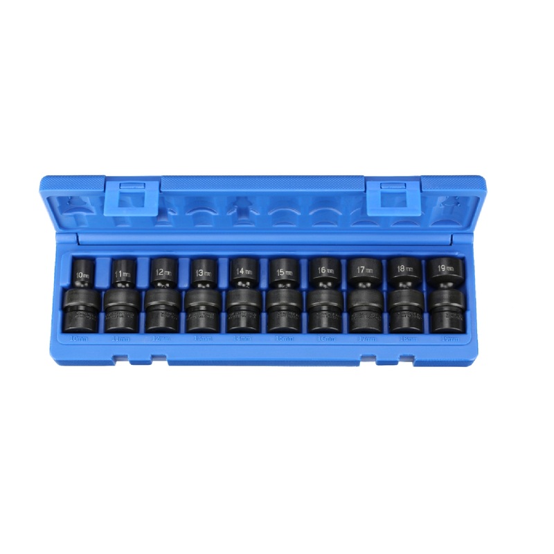 Grey Pneumatic 1210UM 3/8" Drive 10-Piece Universal Metric Set