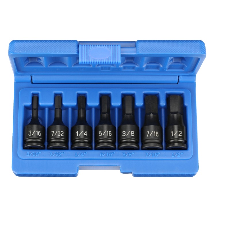 Grey Pneumatic 1297H 3/8" Drive 7 Piece Hex Driver Set
