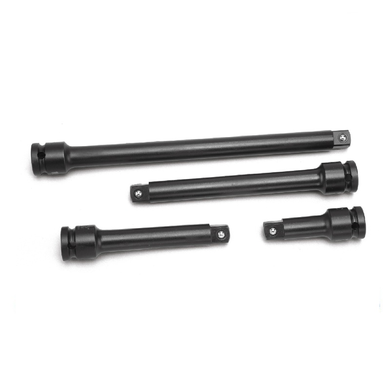 Grey Pneumatic 2204E 1/2" Drive 4 Piece Impact Extension Set