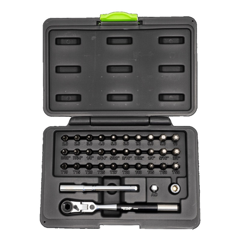Vim Tools FRBB34 34-Piece Ball Hex and Ball Torx Kit