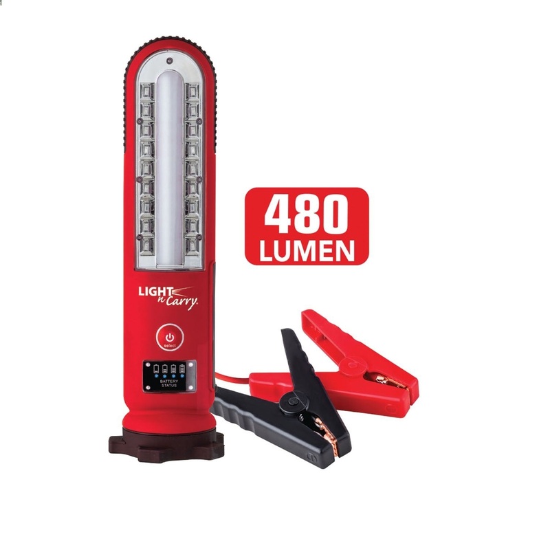 Clore Automotive Light-N-Carrry LNC7480 Powerlight with Jump Starter Power Bank