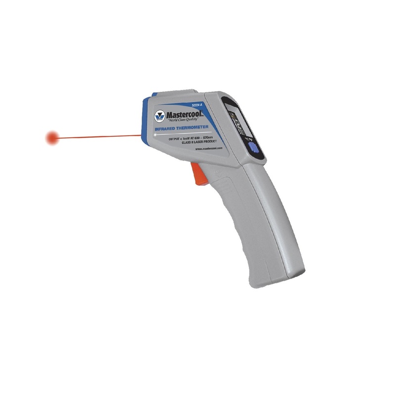 MasterCool 52224ASP InfraRed Temperature Gun with Pocket Thermometer