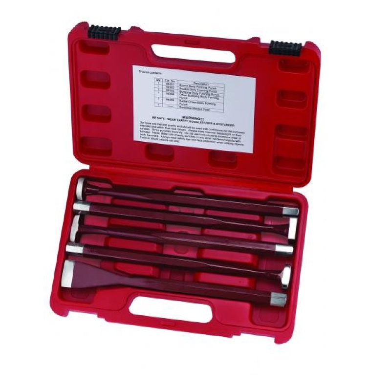 S&G Tool Aid 89360 5-Piece Body Forming Punch Set