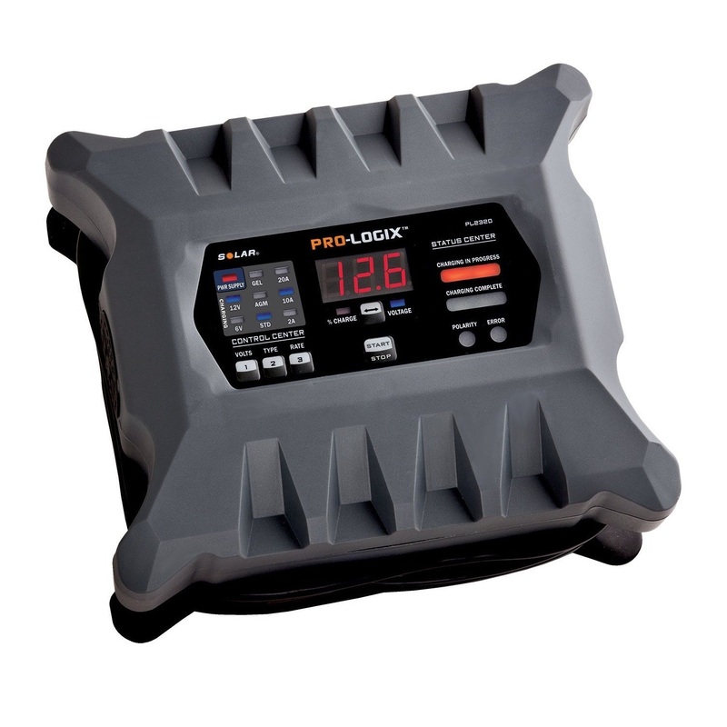 SOLAR Pro-Logix PL2320 6/12V Battery Charger/Maintainer - 20 Amp