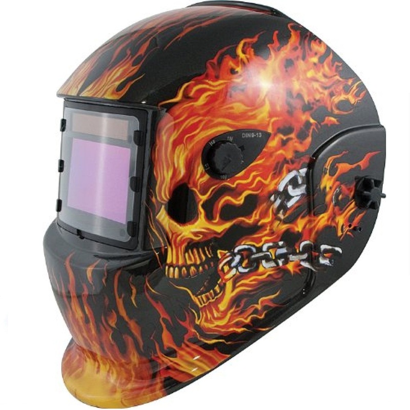 Vaper 41266 Solar Powered Auto Dark Welding Helmet