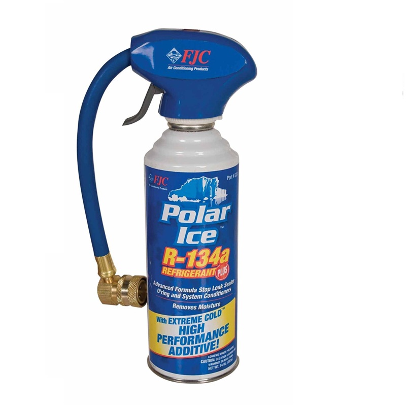 FJC 533 14 oz R134A Polar Ice with Basic Dispenser