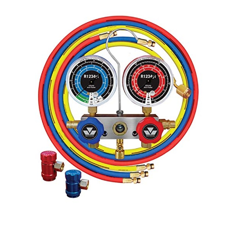 FJC 6852 72" R1234YF Manifold Gauge Set