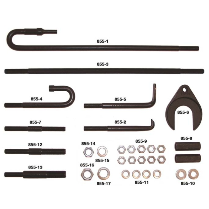 Lock Technology 855A Texas Twister Air Hammer Pulling Kit in Case