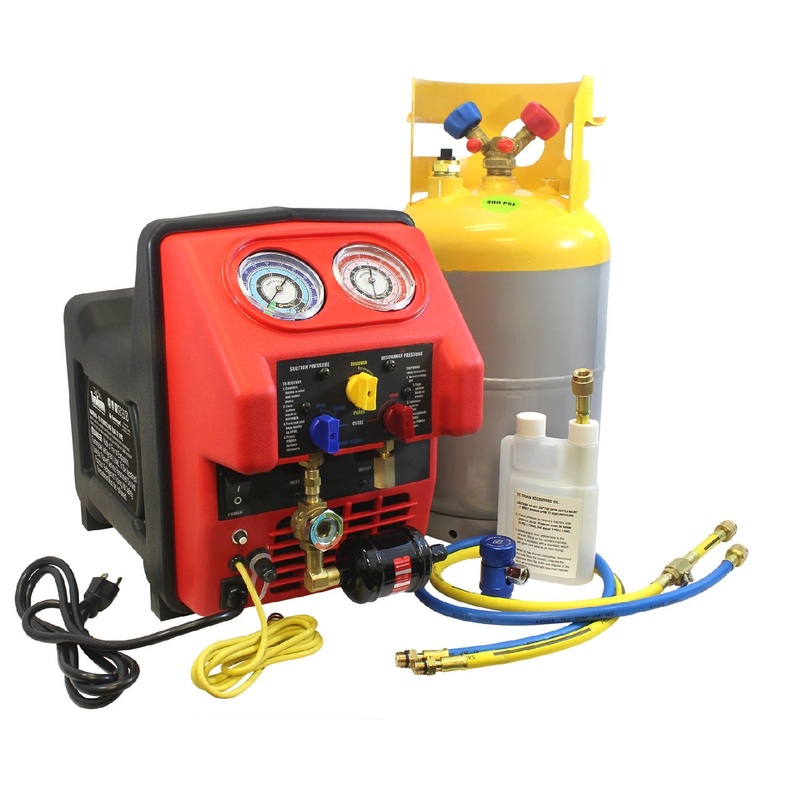 Mastercool 69360-YF R1234YF Complete Refrigerant Recovery Machine