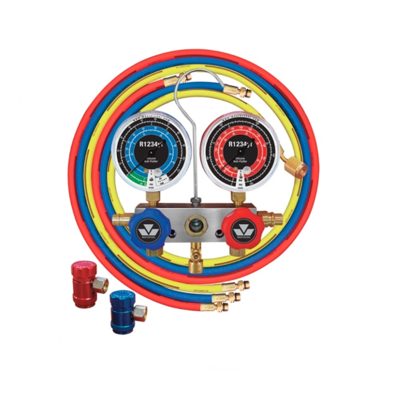 MasterCool 83272 Aluminum Manifold Gauge Set