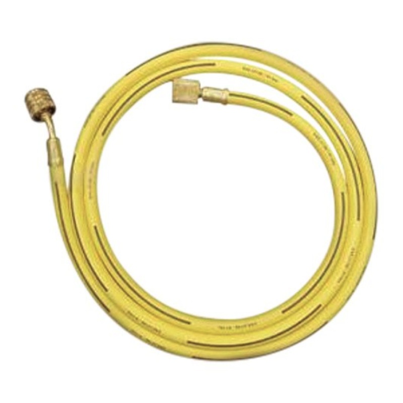 MasterCool 84367 60" Yellow Service Hose With Shutoff