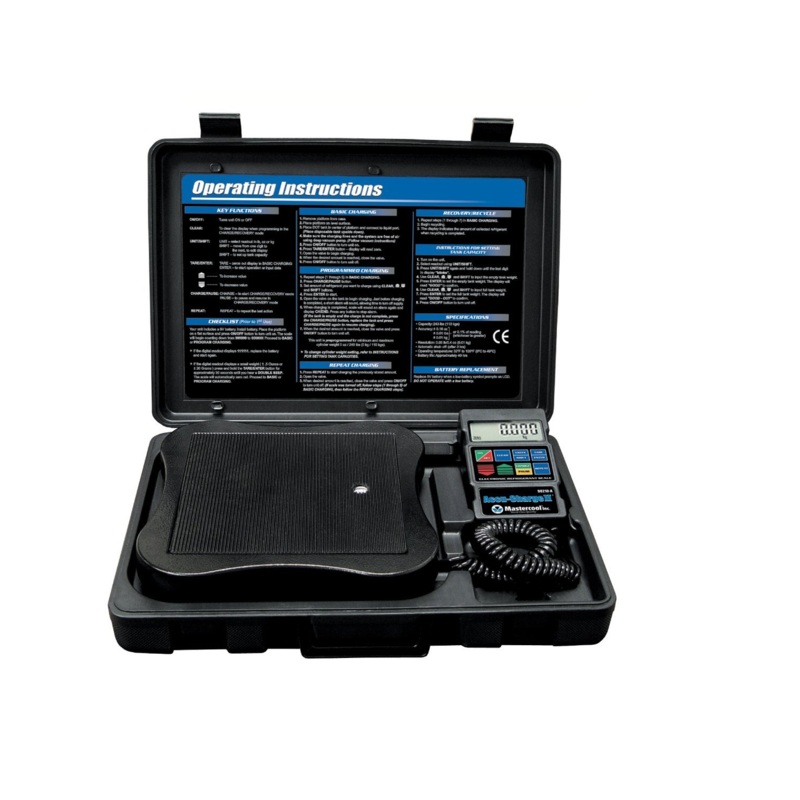 Mastercool 98210-A Accu-Charge II Programmable AC Refrigerant Scale