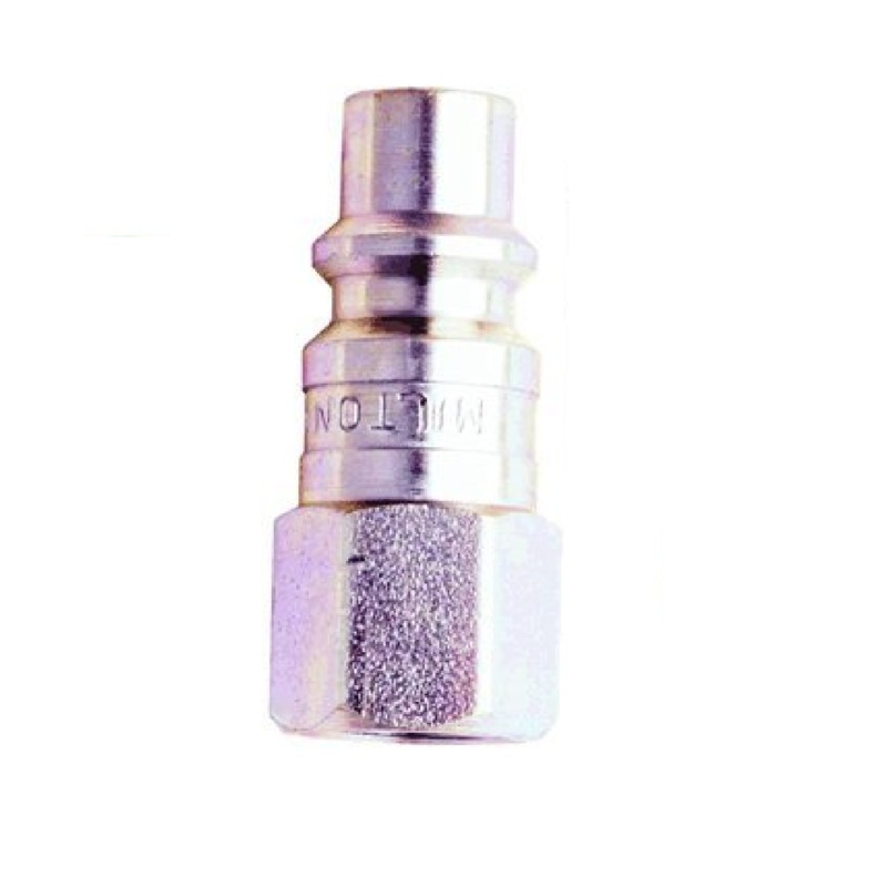 Milton 1840 3/8" X 1/4" Female NPT H Style Air Nipple