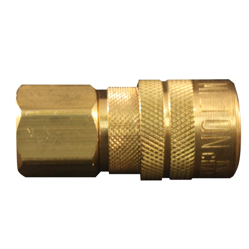 Milton 718 1/4" X 3/8" FNPT M Style Coupler