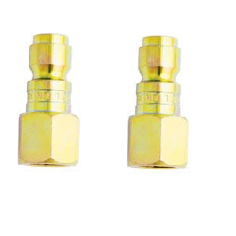 Milton S-1808 3/8" X 3/8" Female NPT P Style Air Nipple (2 Pack)