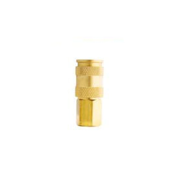 Milton S-764 1/4" X 1/4" FNPT Hi Flow V Style Coupler - Accepts AM and V Style