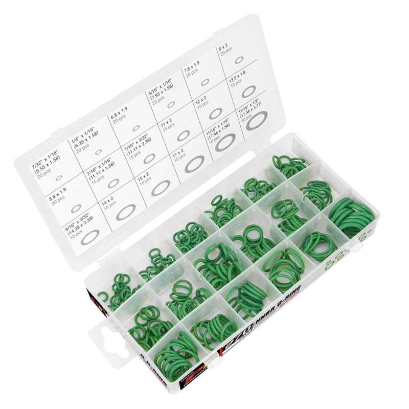 Performance Tool W5201 270 Pc HNBR O-Ring Assortment