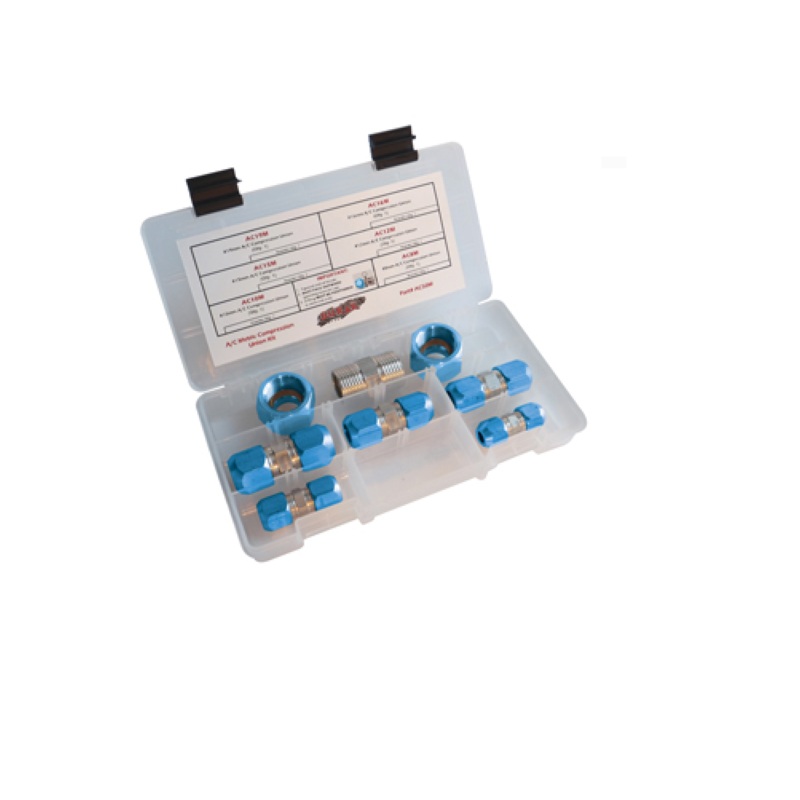 S.U.R.&R. AC90M Metric AC Compression Block Off Kit