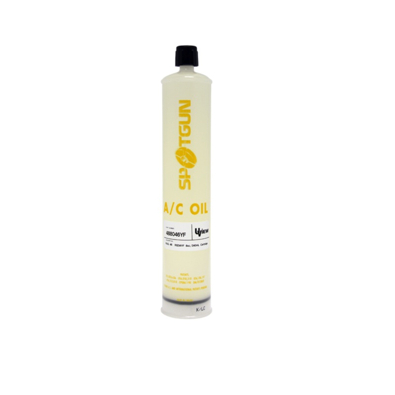 UView 488046YF PAG Spotgun Oil Cartridge 1234yf (46 viscosity) - 8oz (240ml)