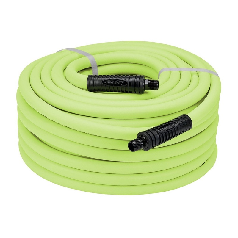 Legacy HFZ1250YW3 Flexzilla 1/2" x 50' Yellow Air Hose with 3/8" MNPT