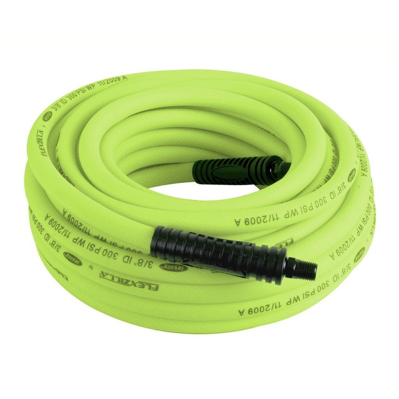 Legacy HZP38100YW2 Flexilla Pro 3/8"x100' Reusable 1/4" NPT Fitting Hose